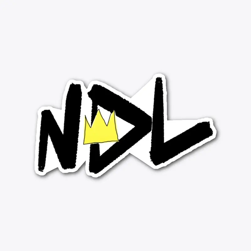 NDL Tag yellow crown Logo