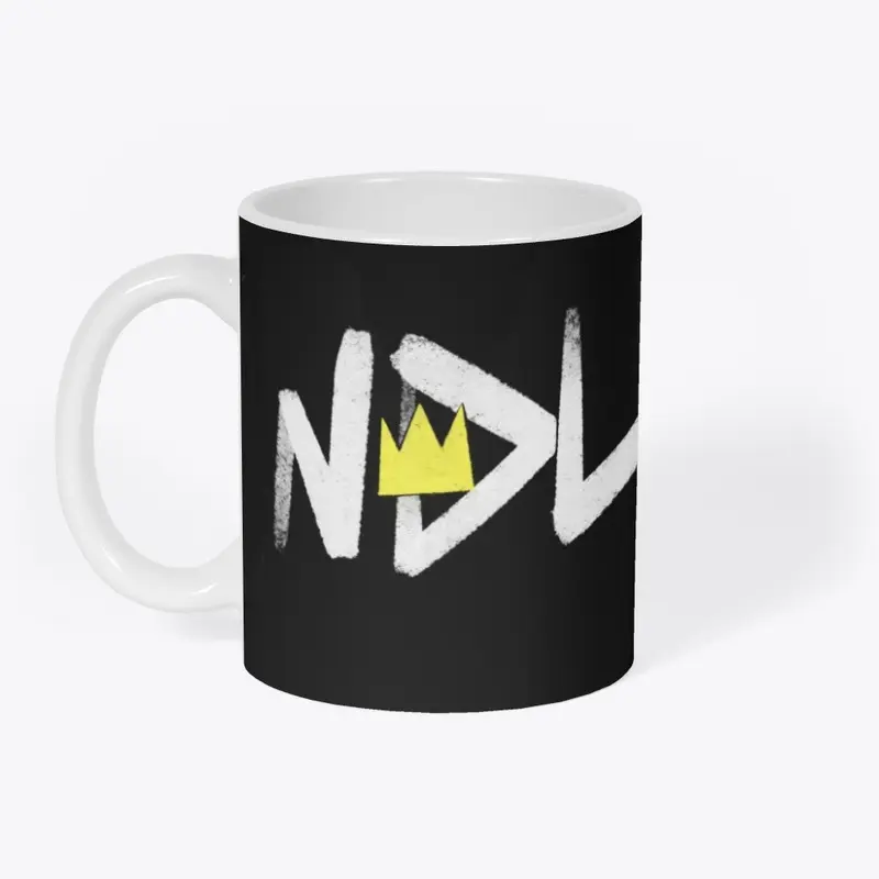 NDL TAG Yellow Crown white Logo